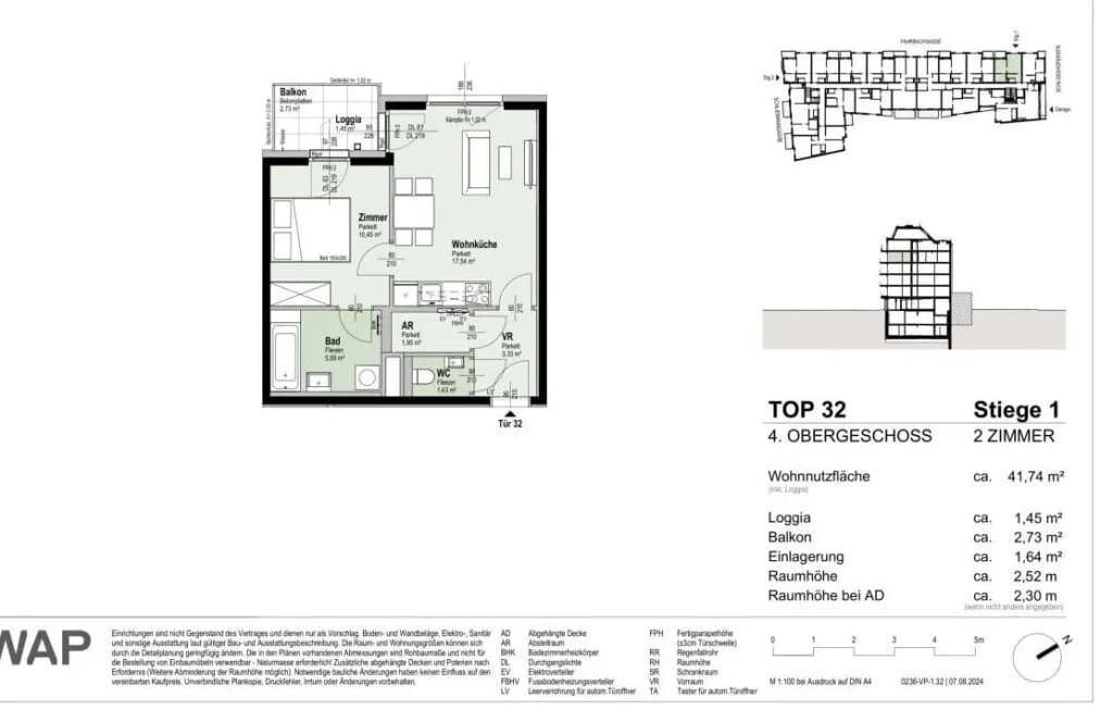 2-Zimmer-Wohnung kaufen in Wien – 40,53 m², € 313.700 – Bild 20 von 20