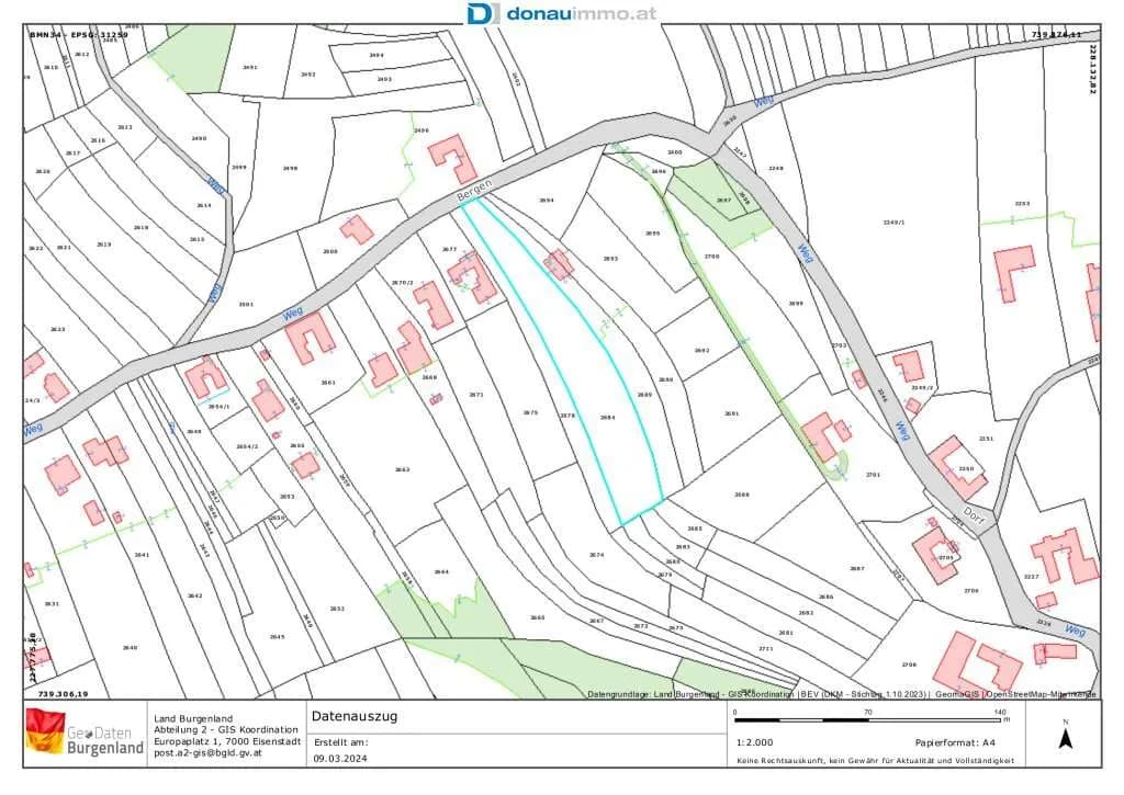 Grundstück kaufen in Güssing – 4 297 m², € 135.000 – Bild 11 von 13