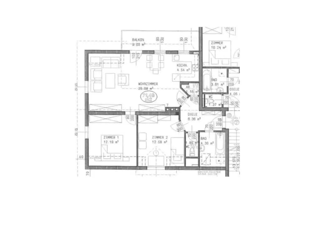3-Zimmer-Wohnung mieten in Melk – 71,66 m², € 747 – Bild 11 von 11