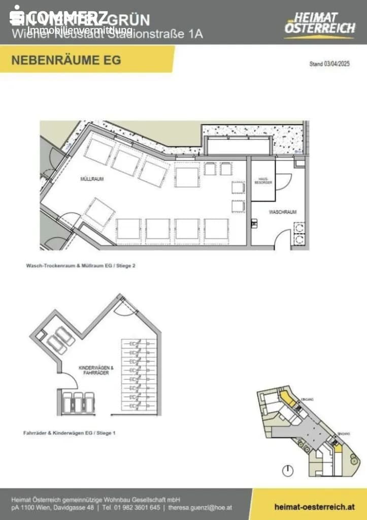 3-Zimmer-Wohnung mieten in Wiener Neustadt – 68,48 m², € 895 – Bild 18 von 18