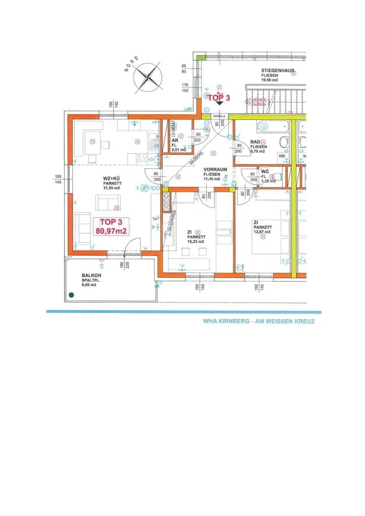 3-Zimmer-Wohnung mieten in Melk – 81,16 m², € 761 – Bild 10 von 10