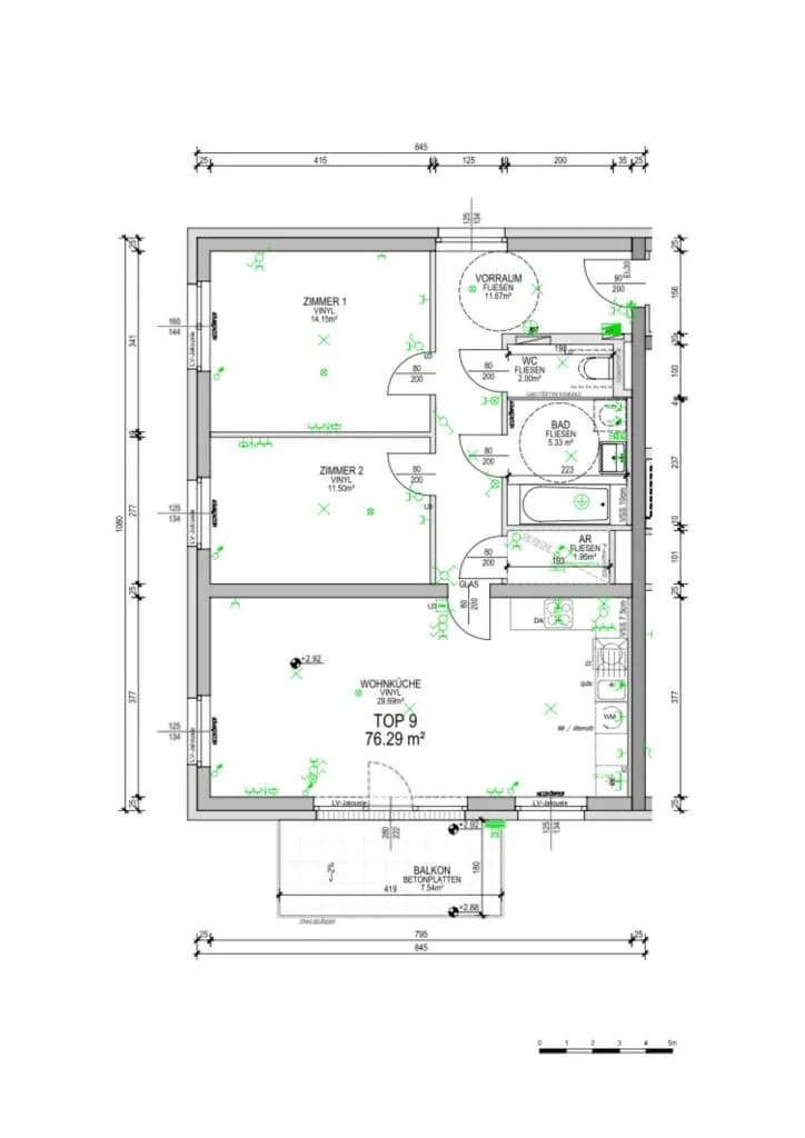 3-Zimmer-Wohnung mieten in Scheibbs – 76,29 m², € 687 – Bild 21 von 21