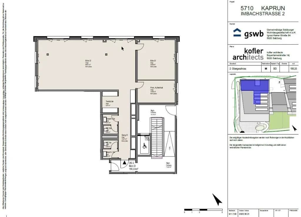 Gewerbeimmobilie mieten in Zell am See – 156 m², € 2.200 – Bild 2 von 2