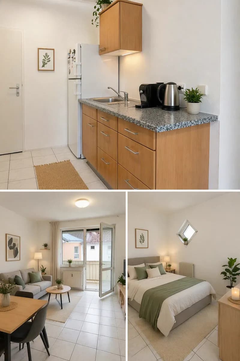 2-Zimmer-Wohnung kaufen in Perg – 54 m², € 115.000 – Bild 1 von 4