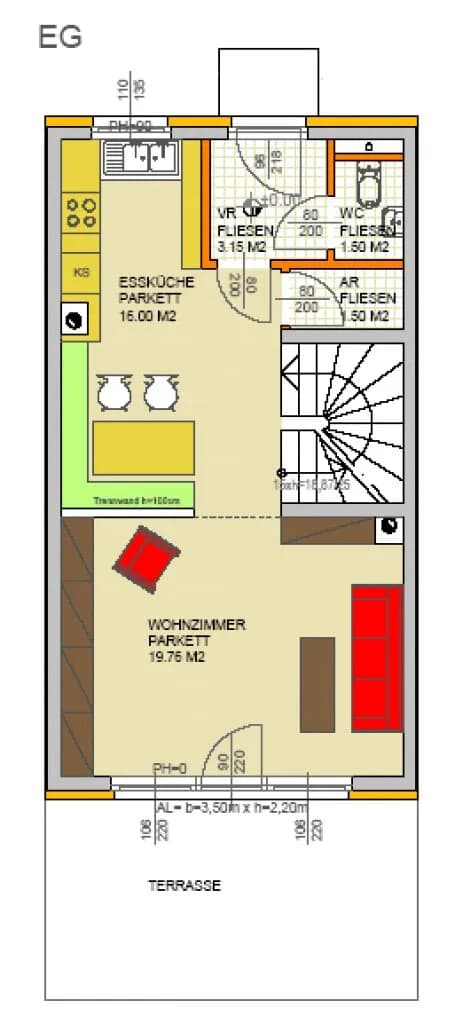 4-Zimmer-Haus kaufen in Gänserndorf – 126 m², € 395.000 – Bild 51 von 53