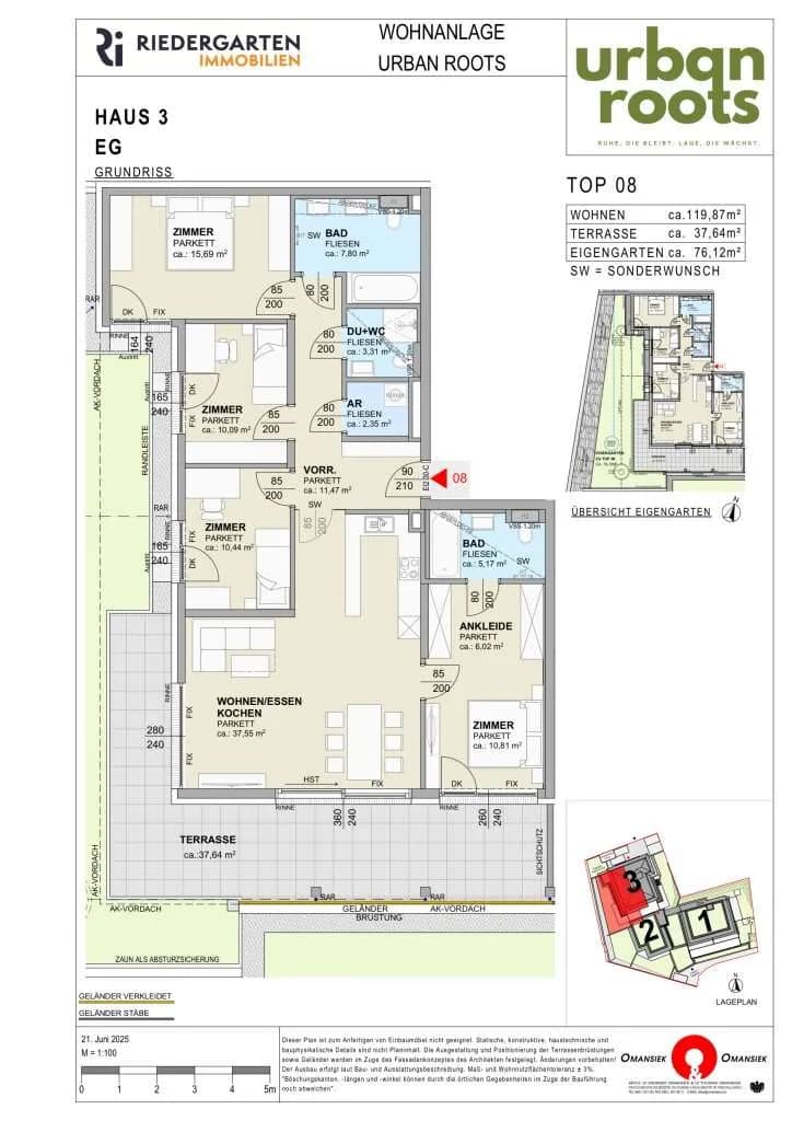 5-Zimmer-Wohnung kaufen in Klagenfurt – 119,87 m², € 995.000 – Bild 4 von 5