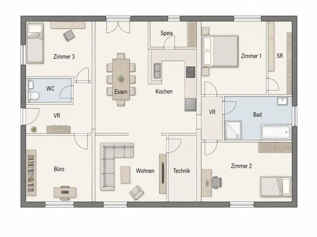 4-Zimmer-Haus kaufen in Voitsberg – 124 m², € 365.000 – Bild 12 von 12