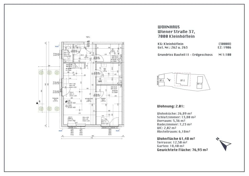 2-Zimmer-Wohnung kaufen in Eisenstadt – 61,48 m², € 345.000 – Bild 15 von 16