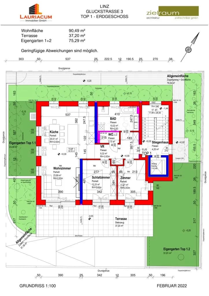 3-Zimmer-Wohnung kaufen in Linz – 90,49 m², € 470.000 – Bild 20 von 21