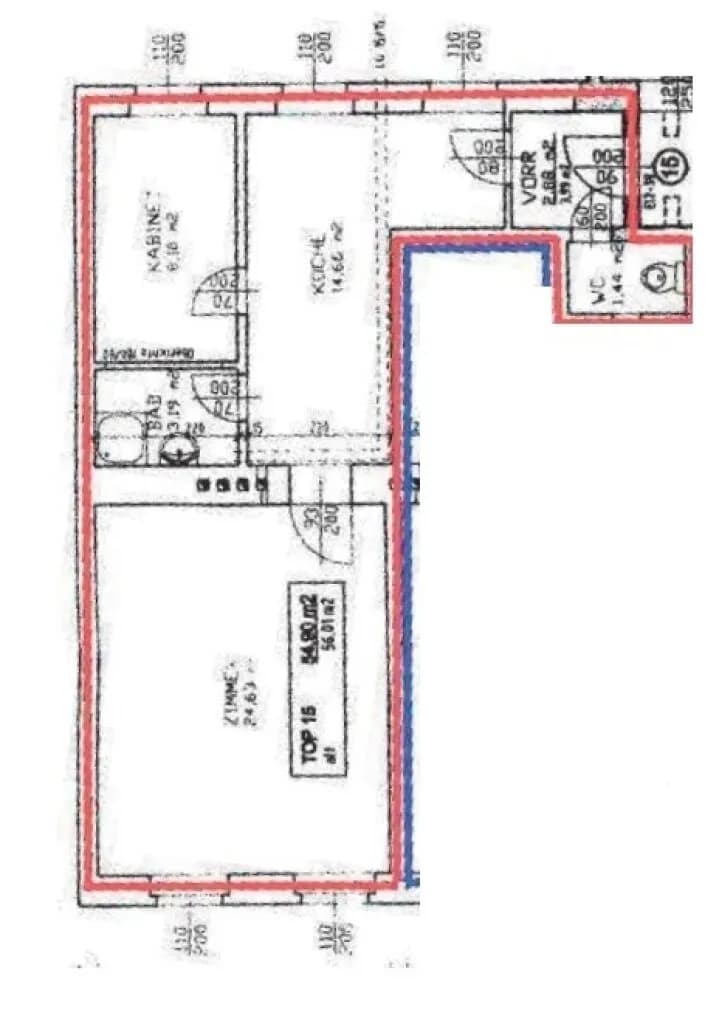2-Zimmer-Wohnung kaufen in Wien – 56,01 m², € 315.000 – Bild 12 von 12