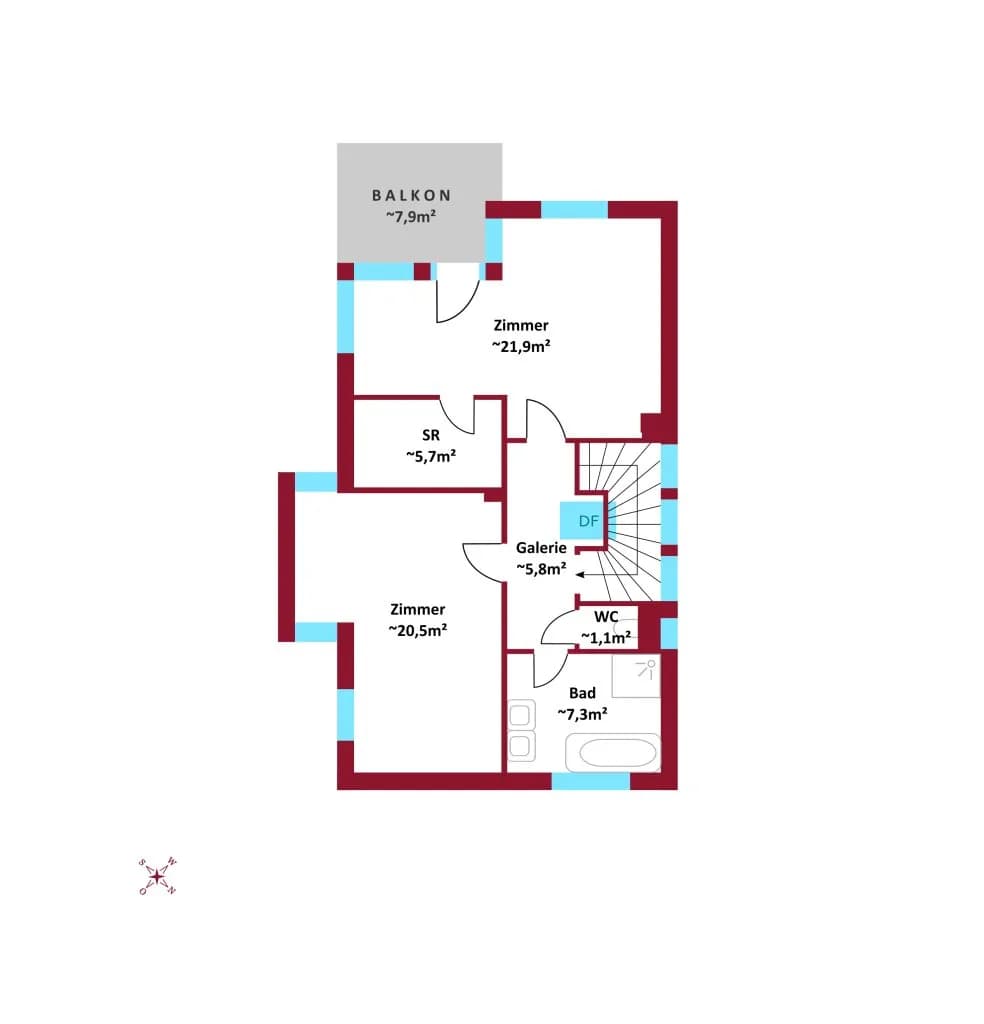 5-Zimmer-Immobilie kaufen in Baden – 154 m², € 699.000 – Bild 34 von 35