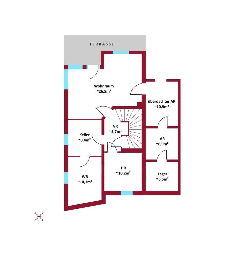5-Zimmer-Immobilie kaufen in Baden – 154 m², € 699.000 – Bild 35 von 35