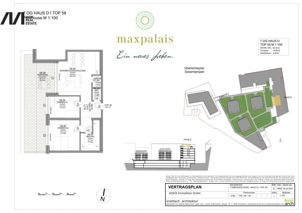 3-Zimmer-Wohnung kaufen in Villach – 83,4 m², € 629.000 – Bild 10 von 10