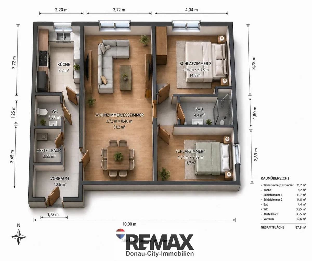 3-Zimmer-Wohnung kaufen in Mödling – 88 m², € 329.000 – Bild 15 von 17