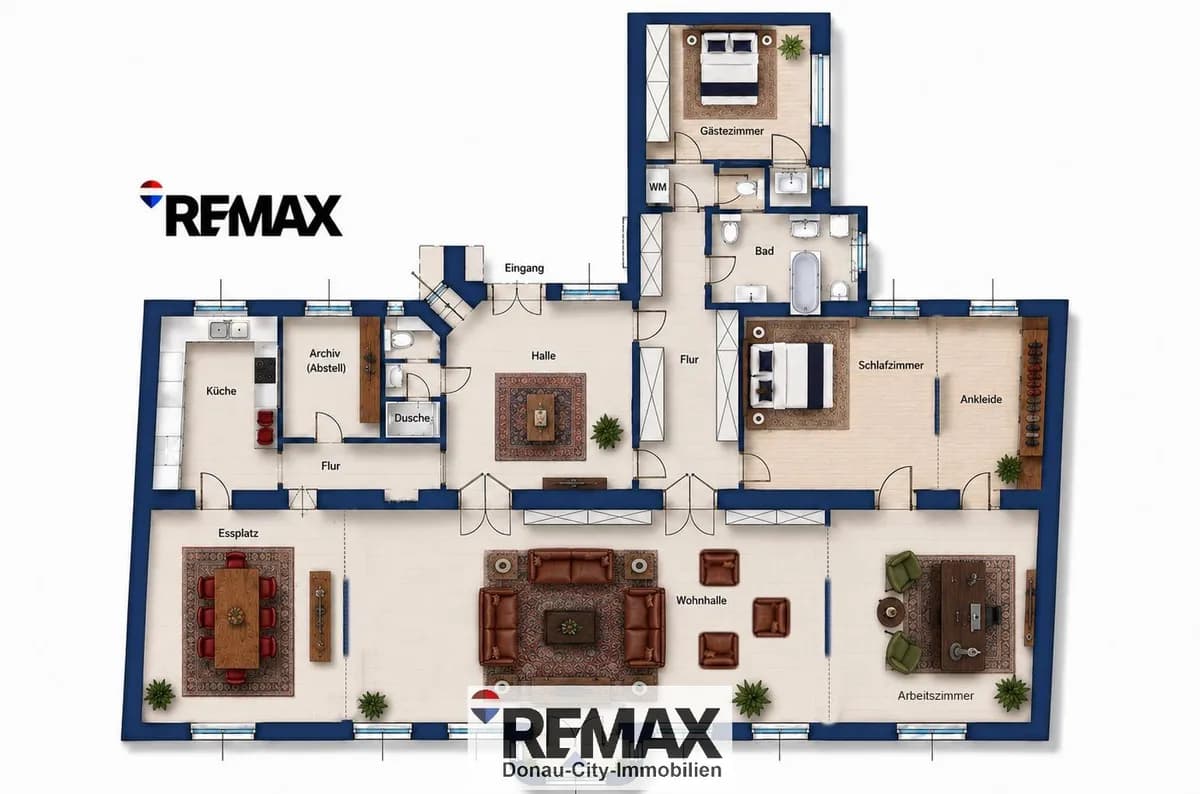 5-Zimmer-Wohnung mieten in Wien – 256 m², € 3.469 – Bild 14 von 16