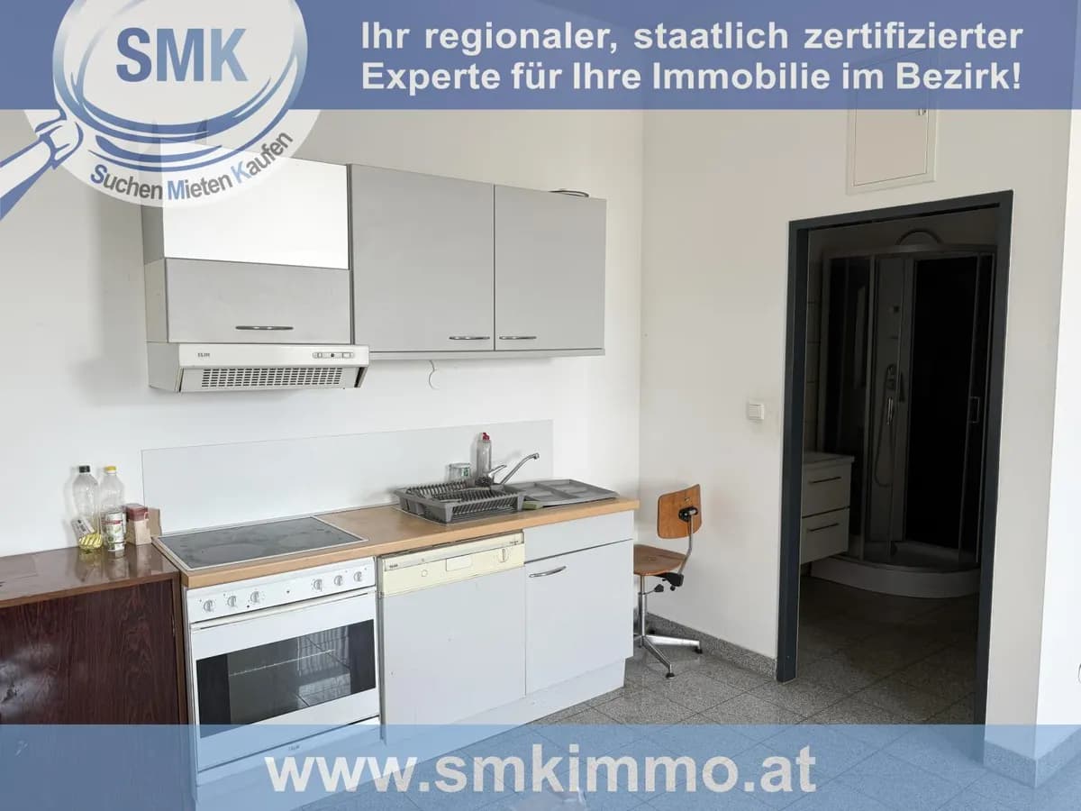 1-Zimmer-Gewerbeimmobilie mieten in Korneuburg – 50 m², € 742 – Bild 3 von 9