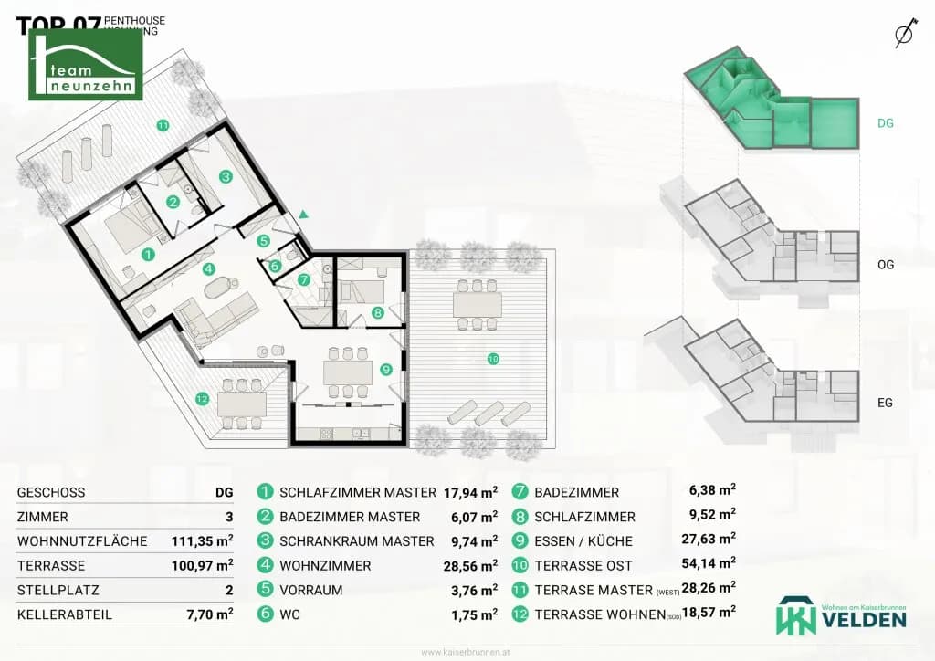 3-Zimmer-Wohnung kaufen in Villach Land – 111,35 m², € 1.189.000 – Bild 46 von 46