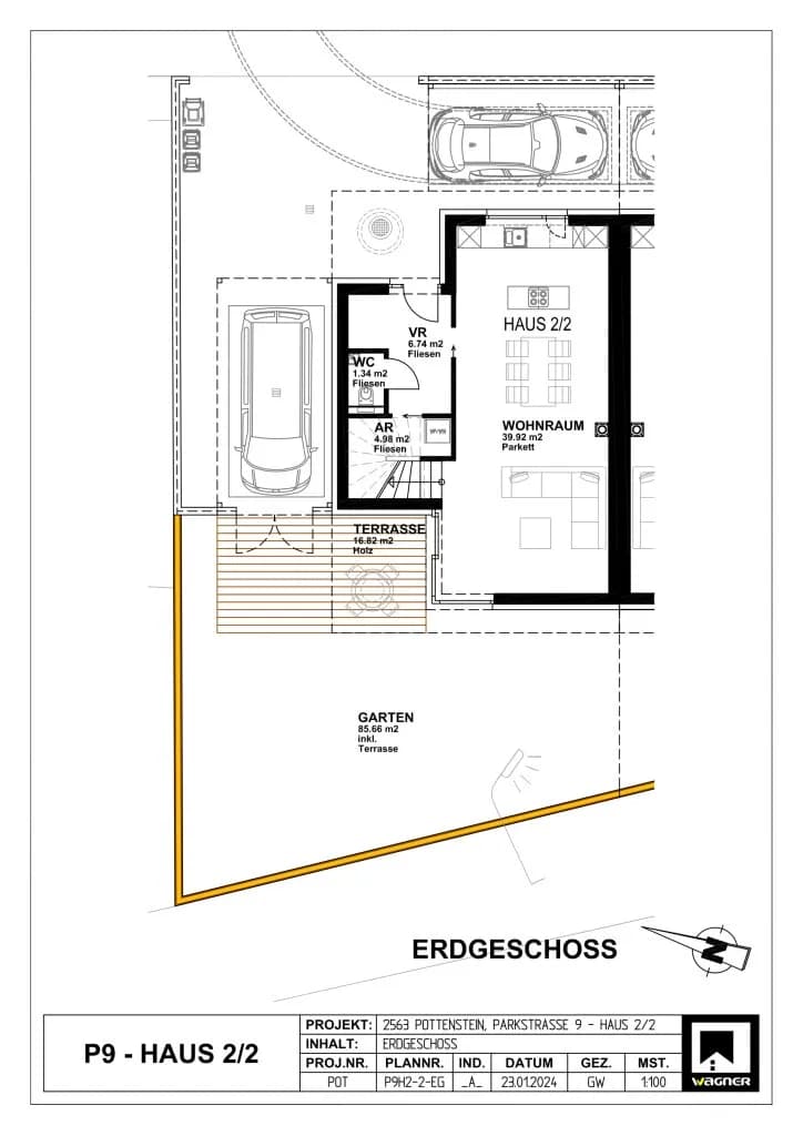 5-Zimmer-Haus kaufen in Baden – 134,58 m², € 420.000 – Bild 60 von 64