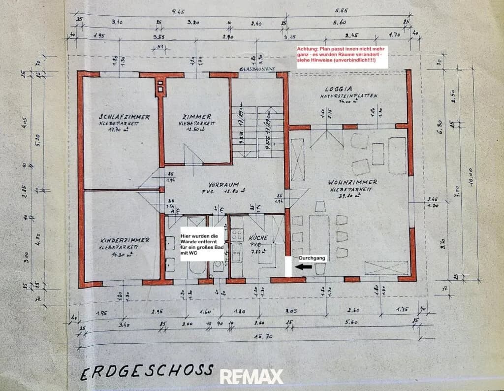 5-Zimmer-Haus kaufen in Mistelbach – 200 m², € 395.000 – Bild 30 von 31