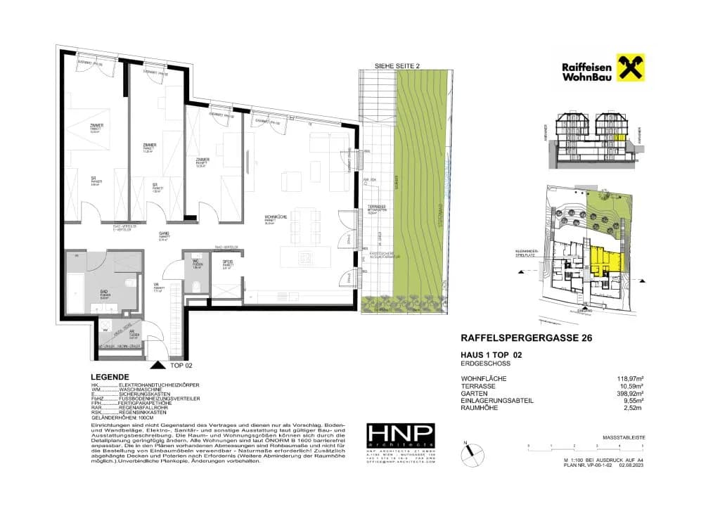 4-Zimmer-Wohnung kaufen in Wien – 118,97 m², € 1.198.000 – Bild 20 von 21