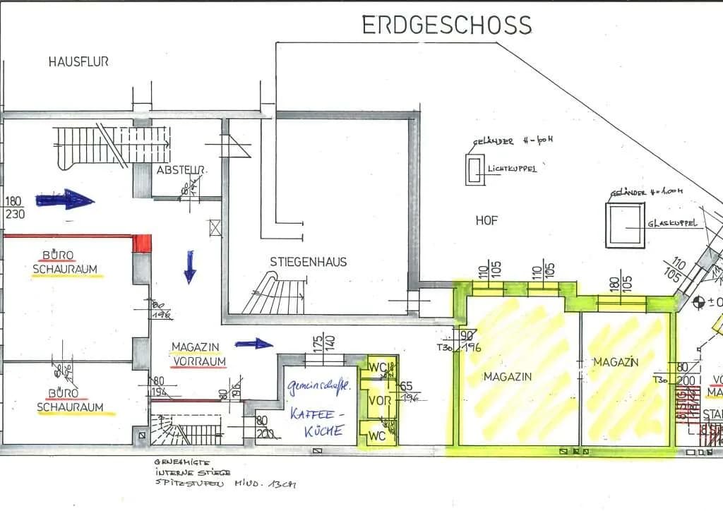 2-Zimmer-Gewerbeimmobilie mieten in Wien – 67 m², € 1.083 – Bild 6 von 7