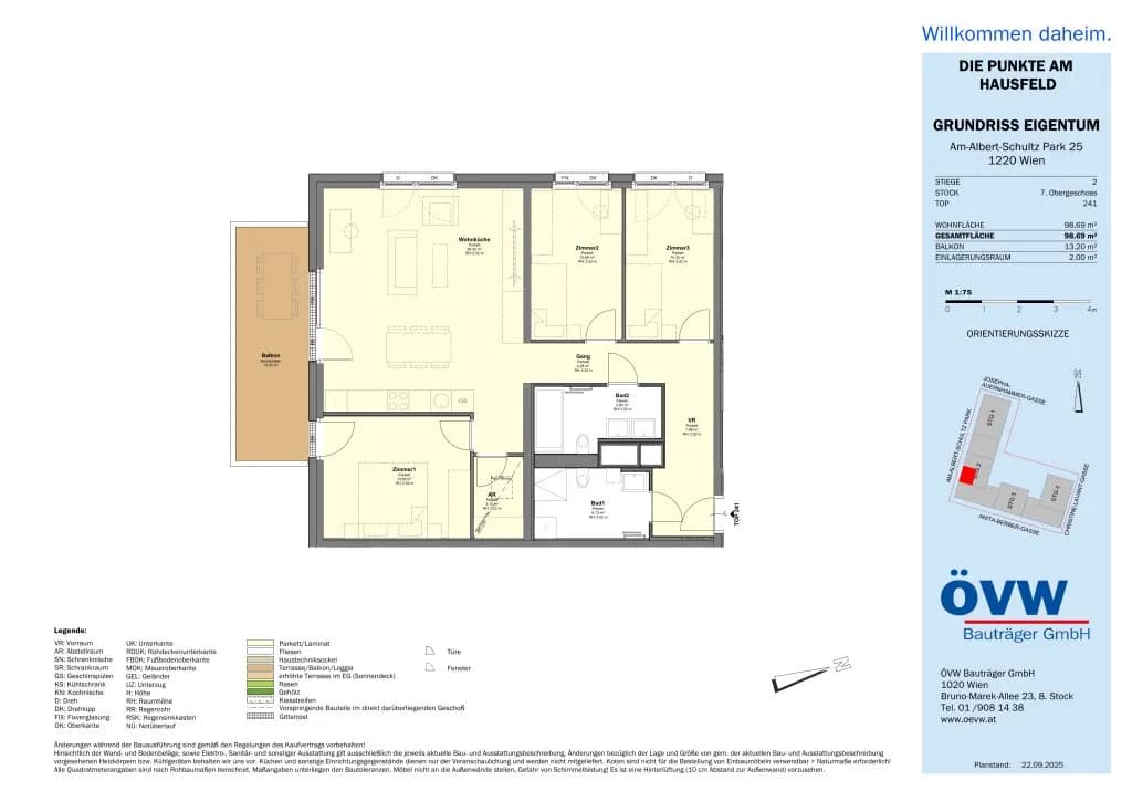 4-Zimmer-Wohnung kaufen in Wien – 98,69 m², € 602.300 – Bild 19 von 20