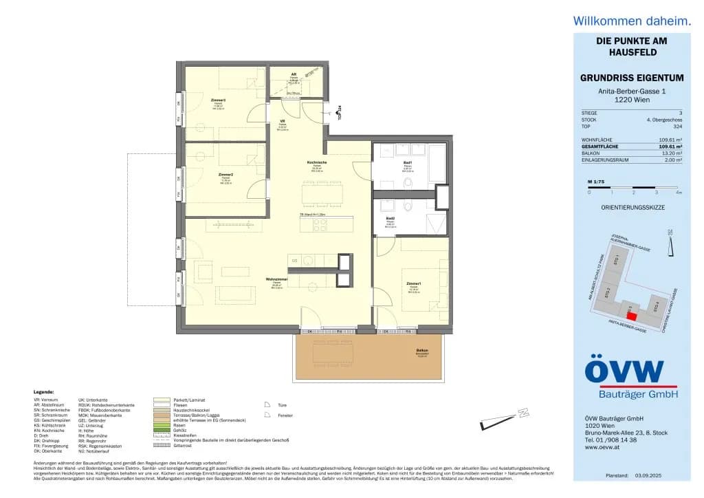 4-Zimmer-Wohnung kaufen in Wien – 109,61 m², € 633.100 – Bild 19 von 20