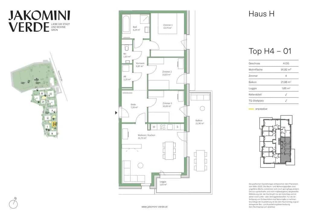 4-Zimmer-Wohnung kaufen in Graz – 91,92 m², € 480.000 – Bild 27 von 27