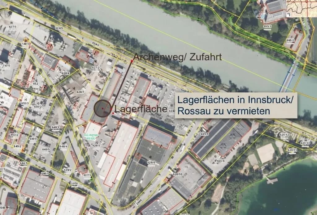 Gewerbeimmobilie mieten in Innsbruck – 270 m², € 2.565