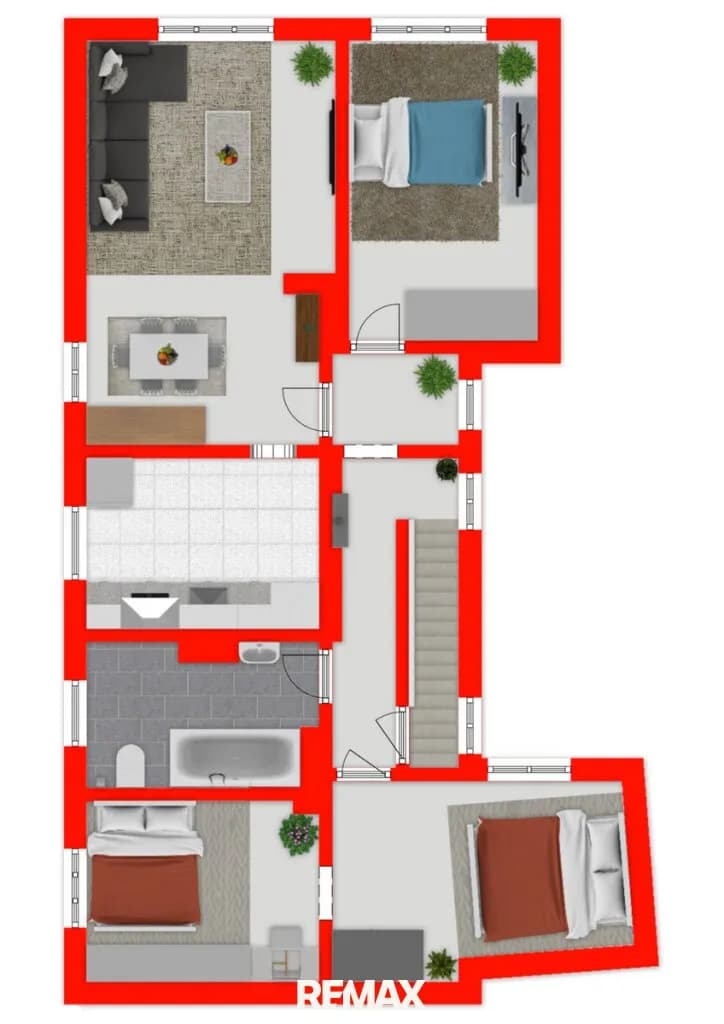 4-Zimmer-Wohnung mieten in Lilienfeld – 107,14 m², € 845 – Bild 7 von 7