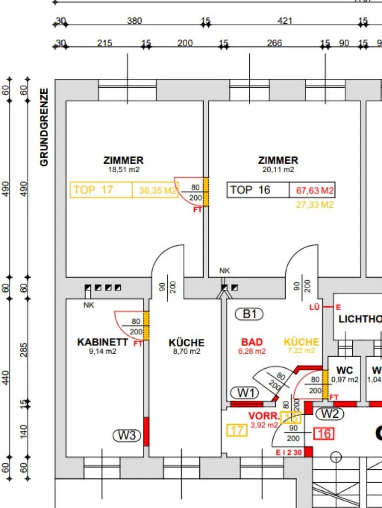3-Zimmer-Wohnung kaufen in Wien – 67,16 m², € 269.000 – Bild 13 von 13