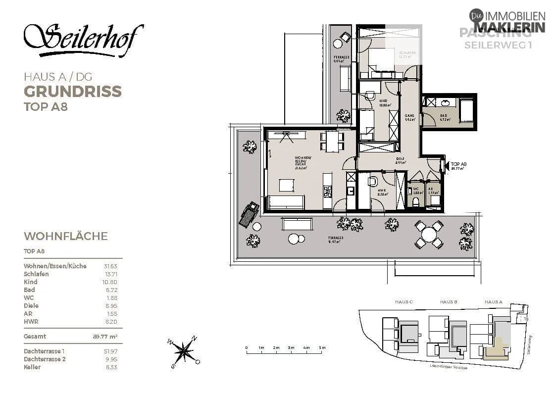 4-Zimmer-Wohnung kaufen in Linz Land – 89,77 m², € 567.000 – Bild 16 von 17
