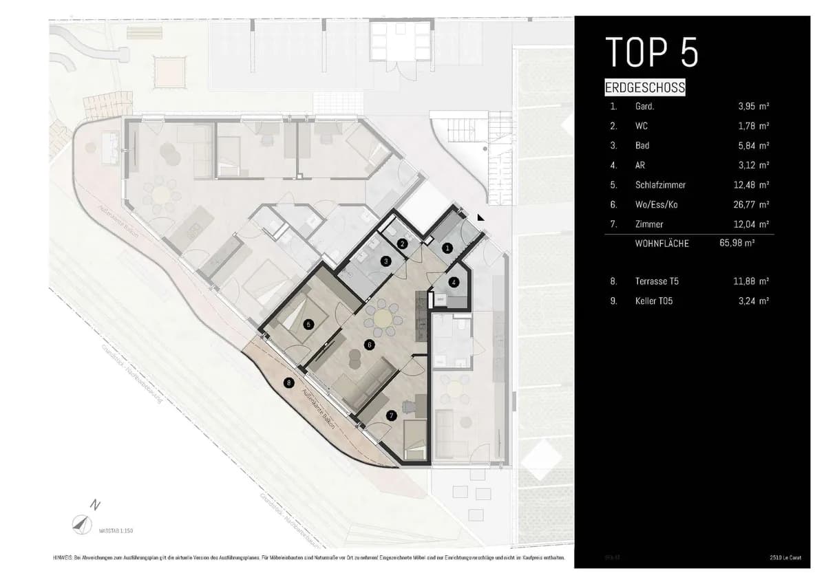 3-Zimmer-Wohnung kaufen in Innsbruck – 65,98 m², € 699.800