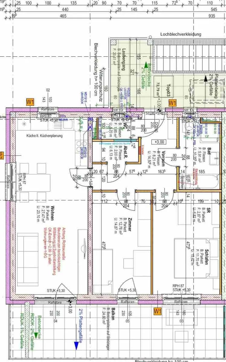 3-Zimmer-Wohnung mieten in Graz-Umgebung – 72,79 m², € 1.117 – Bild 12 von 12