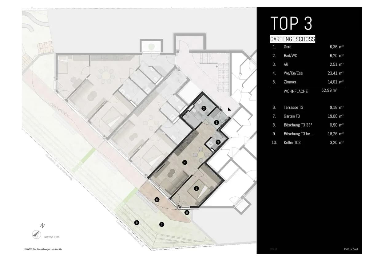 2-Zimmer-Wohnung kaufen in Innsbruck – 52,99 m², € 489.900