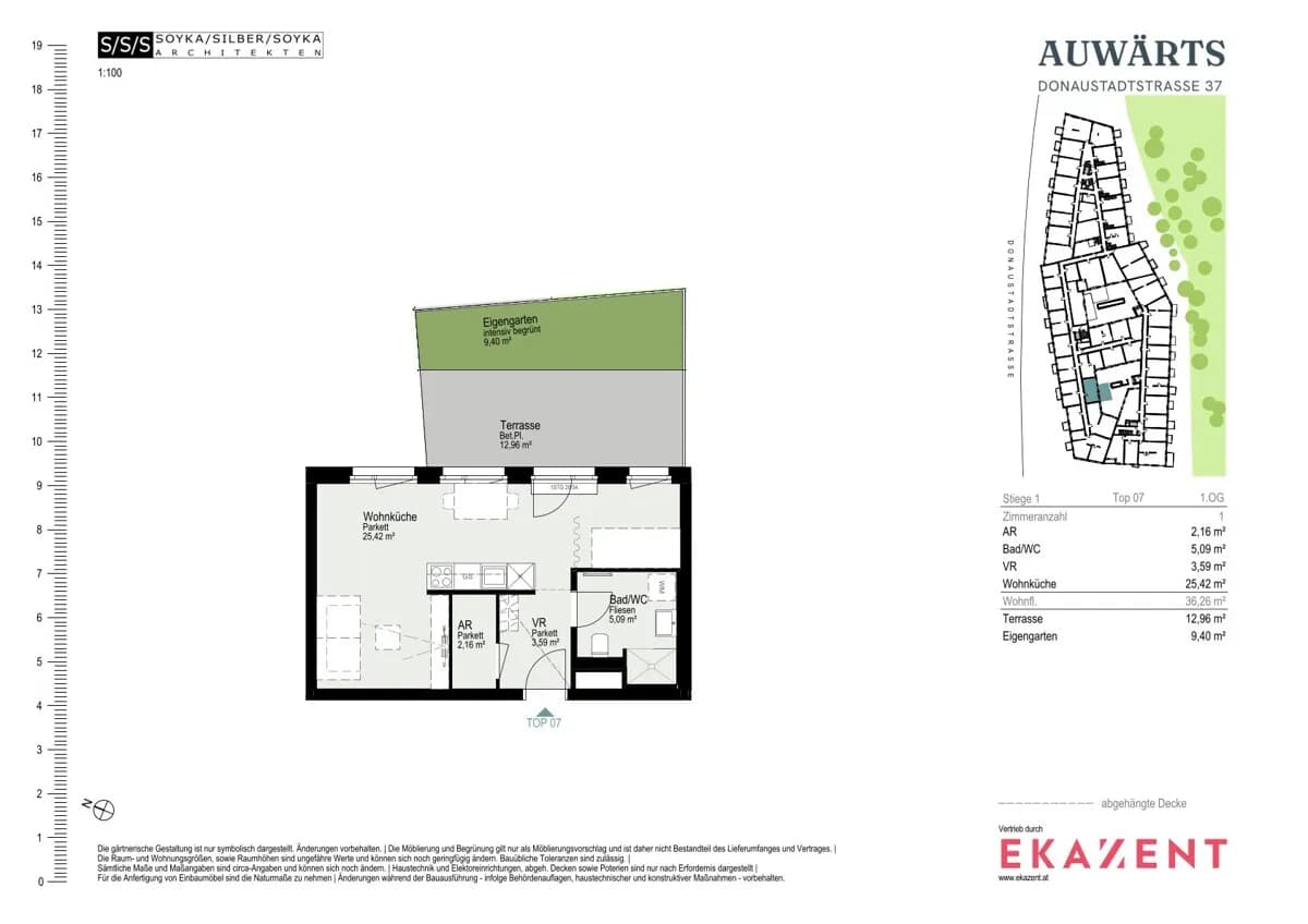 1-Zimmer-Wohnung mieten in Wien – 36,26 m², € 945 – Bild 8 von 8