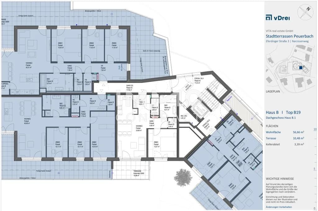 2-Zimmer-Wohnung kaufen in Grieskirchen – 56,6 m², € 314.235 – Bild 16 von 17