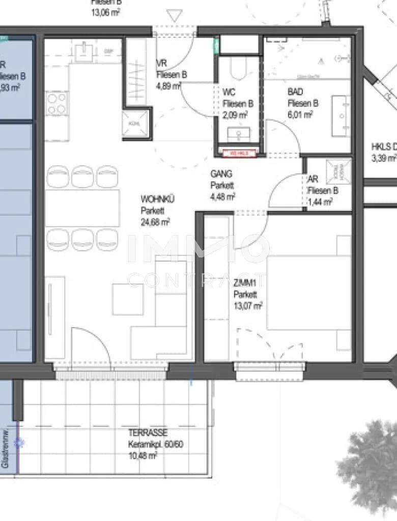 2-Zimmer-Wohnung kaufen in Grieskirchen – 56,6 m², € 314.235 – Bild 17 von 17