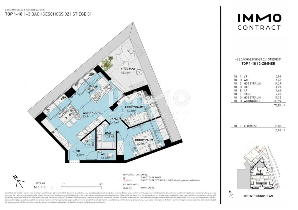 3-Zimmer-Wohnung kaufen in Wien – 73,05 m², € 474.500 – Bild 9 von 9