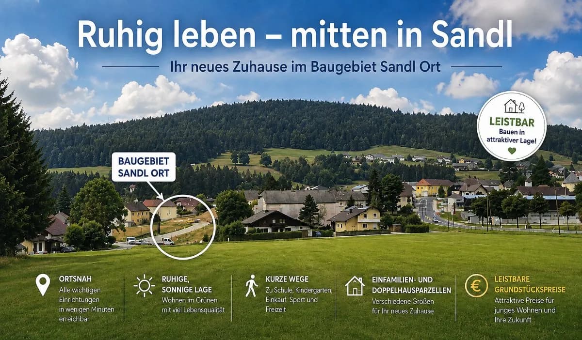 Grundstück kaufen in Freistadt – 607 m², € 34.599