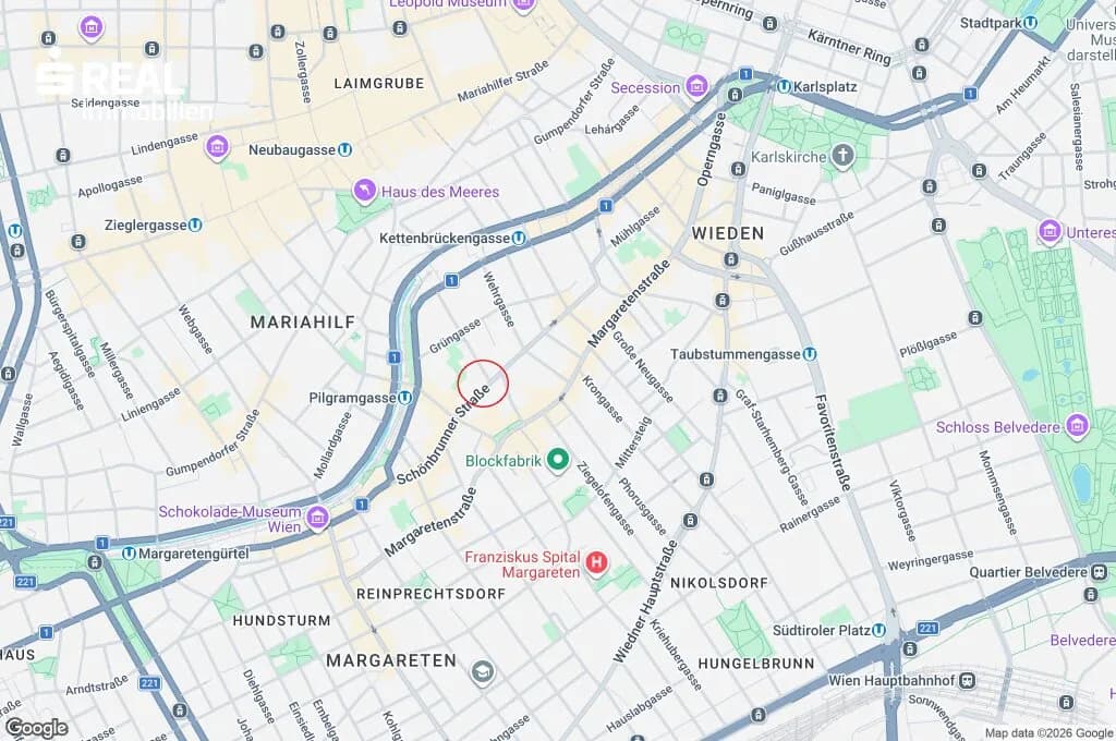 1-Zimmer-Wohnung mieten in Wien – 53 m², € 1.098 – Bild 12 von 12