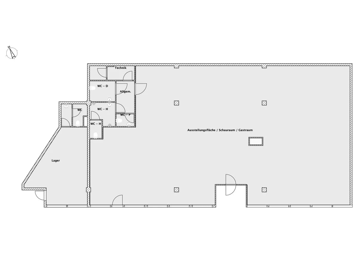 Gewerbeimmobilie mieten in Linz – 313 m², € 5.958 – Bild 2 von 2
