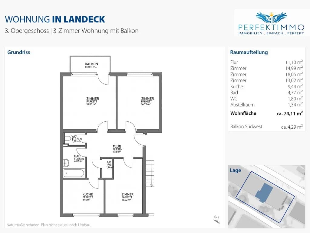 3-Zimmer-Wohnung kaufen in Landeck – 74 m² – Bild 10 von 10