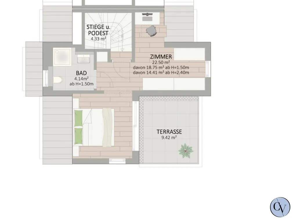 5-Zimmer-Haus kaufen in Wien – 134,52 m², € 1.169.900 – Bild 15 von 16