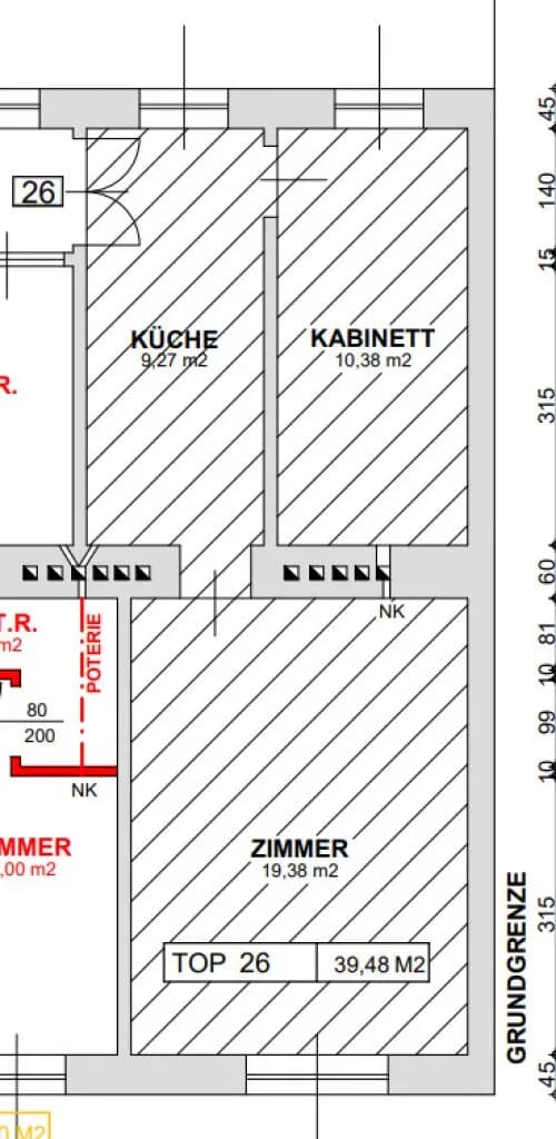 2-Zimmer-Wohnung kaufen in Wien – 39,48 m², € 155.000 – Bild 6 von 7