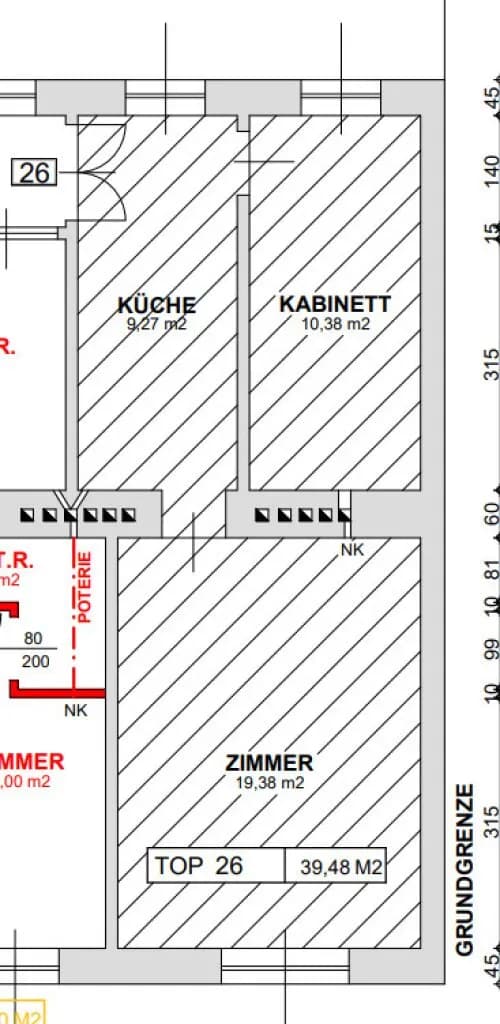 2-Zimmer-Wohnung kaufen in Wien – 39,48 m², € 155.000 – Bild 7 von 7