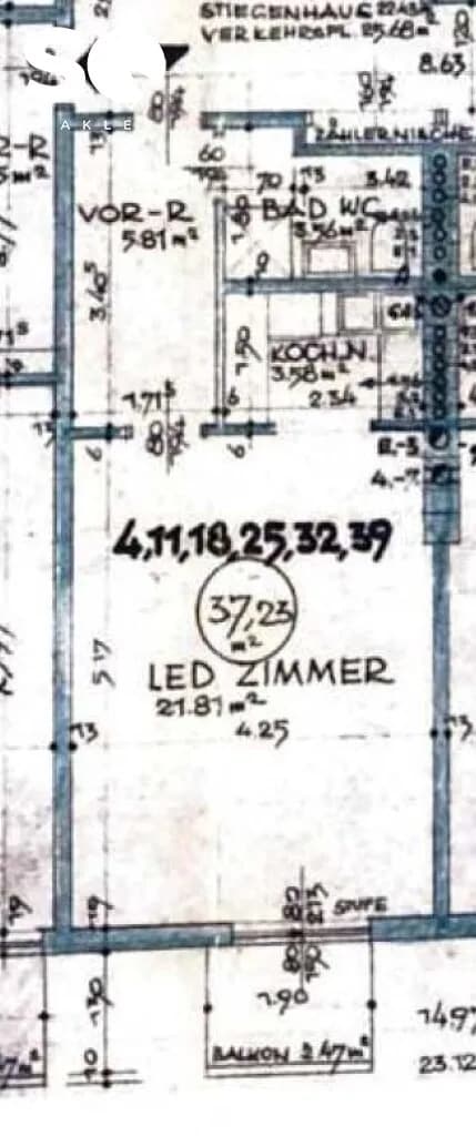 1-Zimmer-Wohnung kaufen in Wien – 37,23 m², € 199.000 – Bild 9 von 9