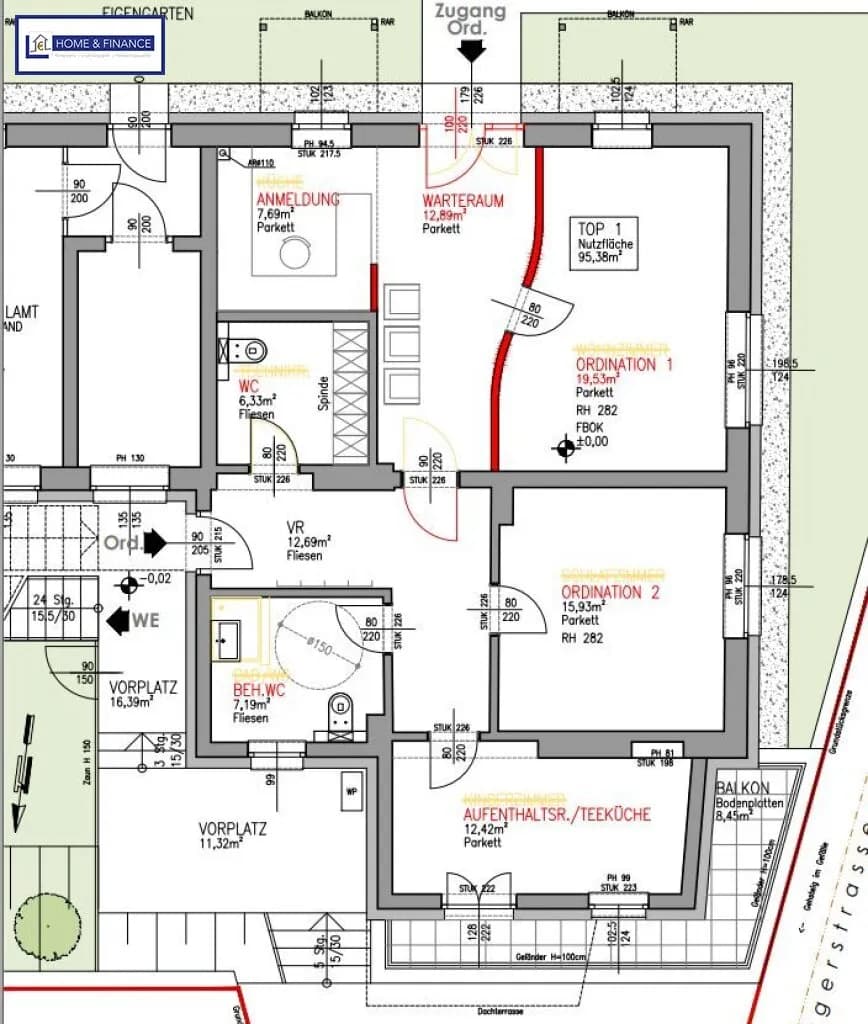 3-Zimmer-Wohnung kaufen in Mödling – 95,38 m², € 399.000 – Bild 33 von 33
