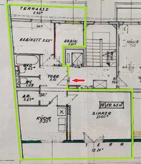 2-Zimmer-Wohnung mieten in Wien – 59 m², € 986 – Bild 5 von 19