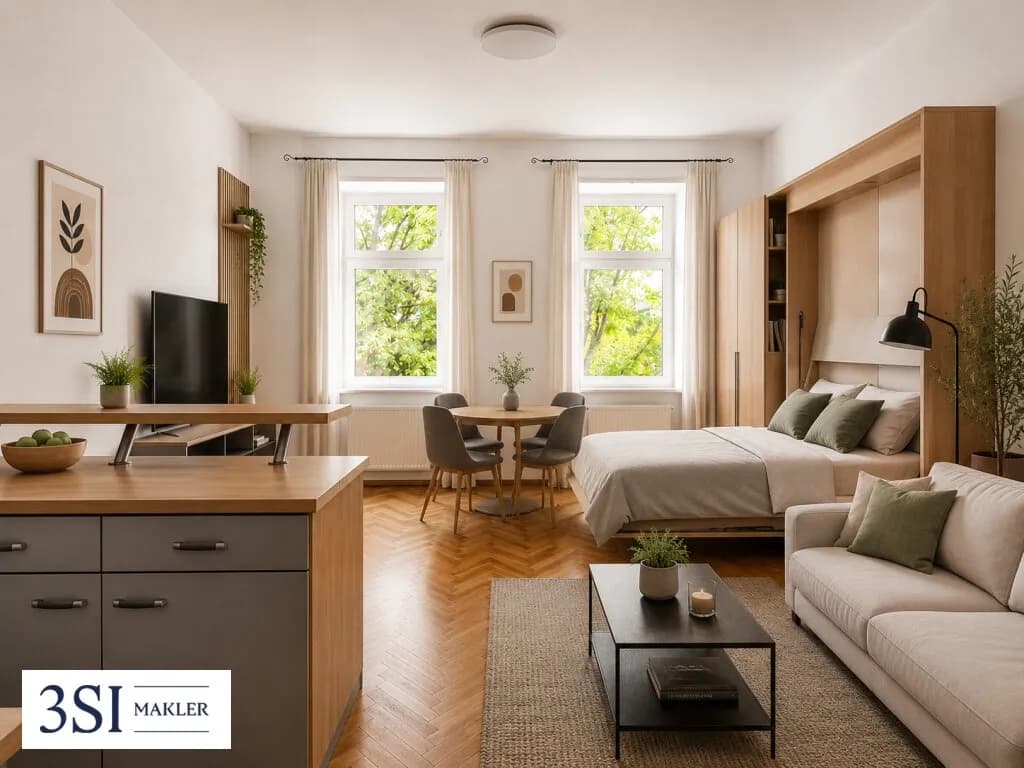 1-Zimmer-Wohnung kaufen in Wien – 26,98 m², € 140.000 – Bild 3 von 11